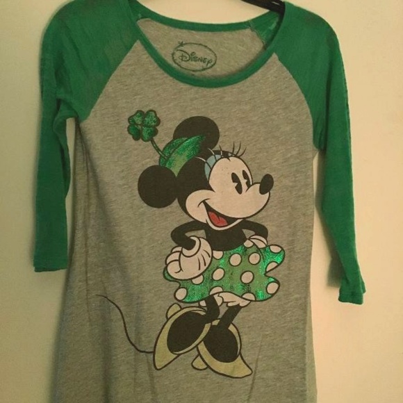 minnie mouse st patrick's day shirt